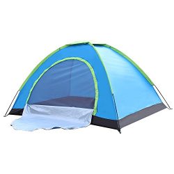 WINMI 2 Person Tent Folding Waterproof Tent Camping Instant Tent for Hiking,Travel,Garden and Ou ...