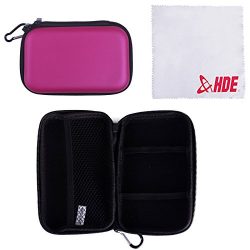 HDE Hard Travel Case Cover for Nintendo DS & 3DS (Original & XL) Handheld Game Systems ( ...