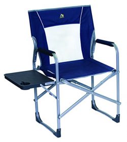 GCI Outdoor Slim-Fold Director’s Camp Chair with Side Table