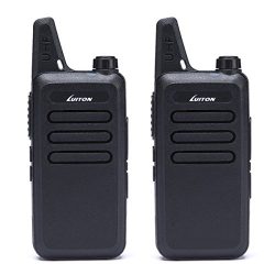 LUITON Amateur Radio Transceiver Two-Way Radio Walkie Talkie UHF Radio 3 Watts Output 5-10 Miles ...