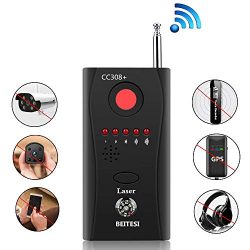 Bug Detector, BEITESI Anti-Spy Hidden Camera Detector, Wireless Signal RF Detector, Full-range R ...