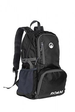 Roam Foldable Backpack – Lightweight Day Pack Water-Resistant, 10oz, 25L, – Durable Tear-Resista ...
