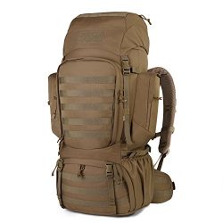 Mardingtop 60L Internal Frame Backpack Tactical Military Molle Rucksack for Camping Hiking Trave ...