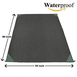 Outdoor Beach Blanket- Sandless and Waterproof Pocket Travel Mat- Best Dust Disappear Adventure  ...