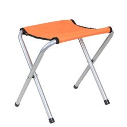 BaikoubaoweiLr Camping Chair Portable Folding Stool Non-slip Fishing Stool Small Camping Furnitu ...