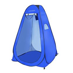 iBaseToy Anti-Peeping Pop up Changing Room, Camping Beach Toilet Shower Tent Portable Outdoor Pr ...