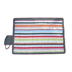 Jj Cole Outdoor Blanket, 7’X’5 Gray/Red