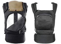 Breezy Mesh Backpack baby carrier front to back infant to toddler breathable w/head support