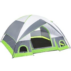 4 Person Camping Tent Family Outdoor Sleeping Dome Water Resistant W/ Carry Bag