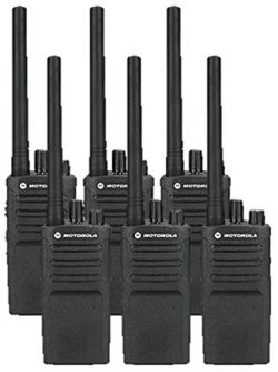 6 Pack of Motorola RMV2080 Two Way Radio Walkie Talkies