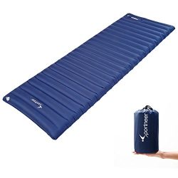 Sportneer Sleeping Pad Inflatable Sleeping Mat 4″ Thickness Air Mattress for Camping Hikin ...