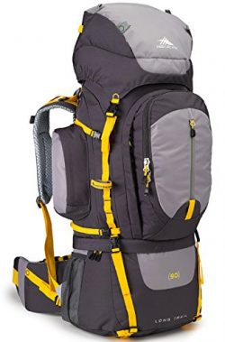 High Sierra Long Trail 90L Top Load Internal Frame Backpack Pack, High-Performance Pack for Back ...