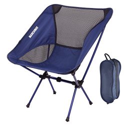 MARCHWAY Ultralight Folding Camping Chair, Portable Compact for Outdoor Camp, Travel, Beach, Pic ...