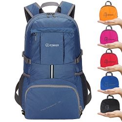 ZOMAKE Ultra Lightweight Hiking Backpack, 35L Packable Water Resistant Travel Daypack Shool Bag  ...