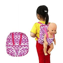 American Girl Doll Carrier, Children Kids Backpack & Doll Carrier Sleeping Bag For 18 Inch D ...