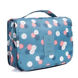 HaloVa Toiletry Bag Multifunction Cosmetic Bag Portable Makeup Pouch Waterproof Travel Hanging O ...