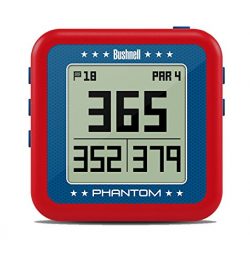 Bushnell Phantom Golf GPS, Red/Blue