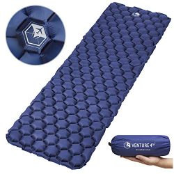 VENTURE 4TH Ultralight Sleeping Pad | Lightweight, Compact, Durable, Tear Resistant, Supportive  ...