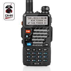 Radioddity x Baofeng RD-5R DMR Ham Amateur Two Way Radio, 136-174/400-470MHz Dual Band Dual Time ...