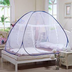 Tailbox Portable Mosquito Net – Sleep Screen Pop-Up Mosquito Net Bed Guard Tent Folding At ...