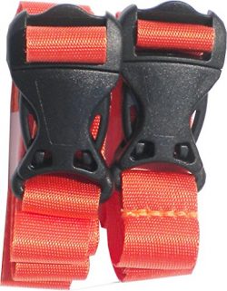 PackYo! Utility Straps/Cinch lash Strap with Quick Release Buckle by Mt Sun Gear. Great for Back ...