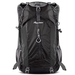 OutdoorMaster Hiking Backpack 50L – Weekend Pack w/Waterproof Rain Cover & Laptop Comp ...