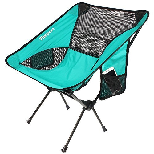 FBSPORT Lightweight Folding Camping Backpack Chair, Compact & Heavy Duty Portable Chairs for ...