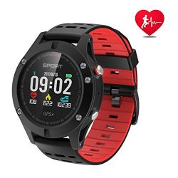 Smart watch,Sports Watch with Altimeter/Barometer/Thermometer and Built-in GPS, Fitness Tracker  ...