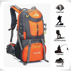 Hiking Backpack Waterproof for Men Backpacking Bag Travel Outdoor Sport Daypack for Climbing Cyc ...