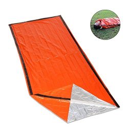 Top Lander Emergency Survival Sleeping Bag Lightweight Thermal Insulation Compact Outdoor Fisrt  ...