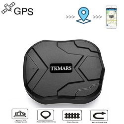 TKMARS GPS Tracker Waterproof Tracking Device 3 Months Standby Tracker Mini Portable Tracker Rea ...