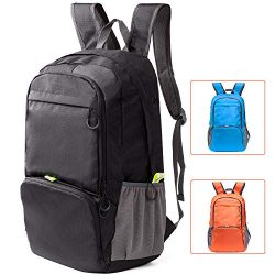 Travel Backpack Daypack,Cobiz 30L Lightweight Water Resistant Packable Laptop Hiking/Camping Bac ...