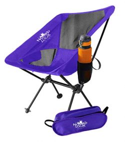 Nomad Logik purple lightweight camping chairs lightweight