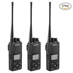 2 Ways Radio Long Range Samcom FPCN10A Walkie Talkie 20 Channel Wireless Intercom with Group But ...