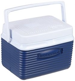 Rubbermaid Cooler, 5 Quart, Blue FG2A0904MODBL