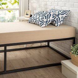 Zinus Modern Studio 14 Inch Platforma Bed Frame, Cot Size, 30″ x 74.5″, Mattress Fou ...