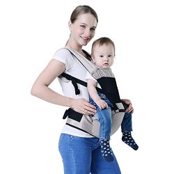 Flip Front 2 Back Baby Carriers,Soft Carrier for Summer Newborn Toddler HipSeat Infant Child Bac ...
