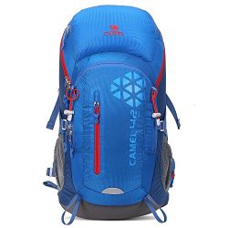 Camel 42L Internal Frame Backpack Backpacks for Backpacking Camping Hiking Travel Outdoor Large  ...